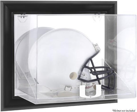 Hurricanes Black Framed Wall-Mountable Helmet Display Case