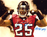 William Moore Autographed/Signed Atlanta Falcons 8x10 NFL Photo "Rise Up"