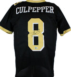 Daunte Culpepper Autographed Black College Style Jersey-Beckett W Hologram