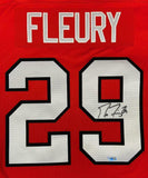 MARC-ANDRE FLEURY Autographed Chicago Blackhawks Red Jersey FANATICS