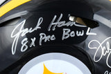 Lambert Ham Russell Signed Steelers F/S Speed Auth. Helmet w/PB-BAW Hologram
