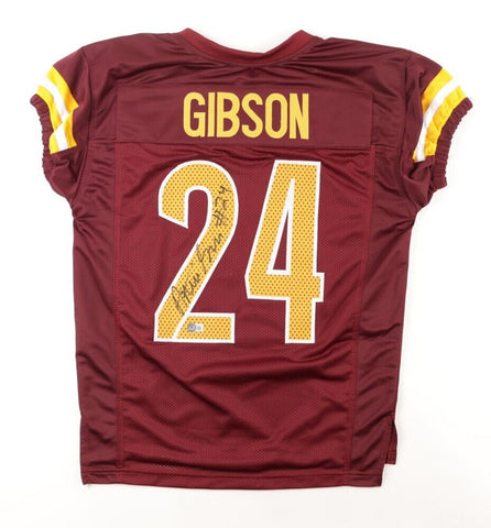 Antonio Gibson Signed Washington Football Team Jersey (Beckett) 2020 3rd Rnd Pck
