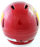 Alex Smith Autographed Washington Team 2020 Speed F/S Helmet- Beckett W *Yellow