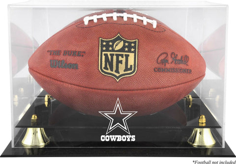 Dallas Cowboys Team Logo Football Display Case - Fanatics