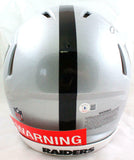 Howie Long Autographed Oakland Raiders F/S Speed Authentic Helmet-Beckett W Holo