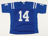 Alec Pierce Signed Indianapolis Colt Jersey (OKAuthentics) 2022 2nd Round Pck WR
