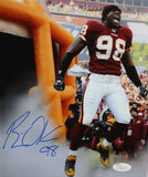 Brian Orakpo Autographed 8x10 Yelling Photo- JSA Authenticated