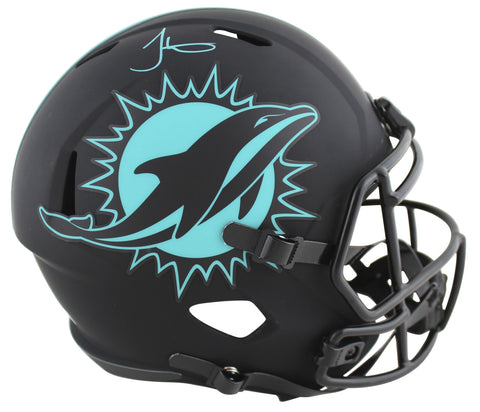 Dolphins Tyreek Hill Signed Eclipse Full Size Speed Rep Helmet BAS Witnessed