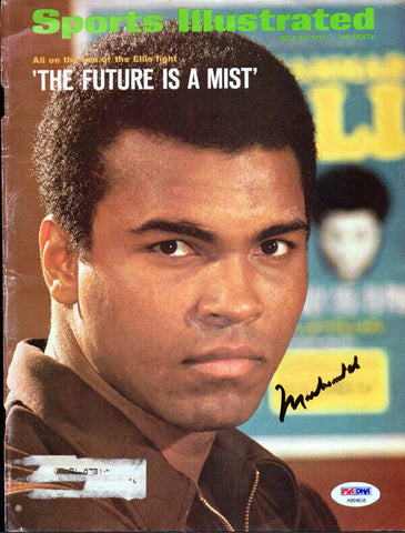 Muhammad Ali Autographed Sports Illustrated Magazine Cover PSA/DNA #AB04638