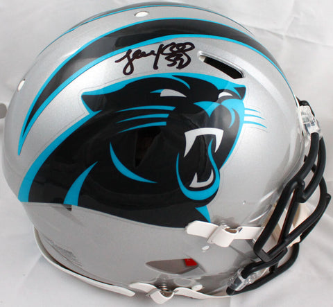 Luke Kuechly Autographed Panthers F/S Speed Authentic Helmet *Top-Beckett W Holo