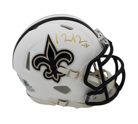 Mike Thomas Signed New Orleans Saints Speed White Matte NFL Mini Helmet