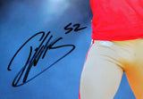 Patrick Willis Signed San Francisco 49ers Flexing 16x20 HM Photo- Beckett W *Blk