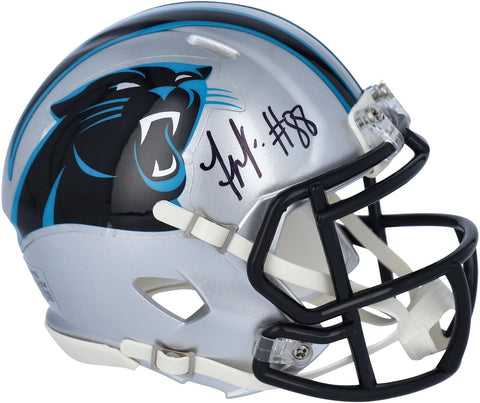 Terrace Marshall Jr. Carolina Panthers Signed Riddell Speed Mini Helmet