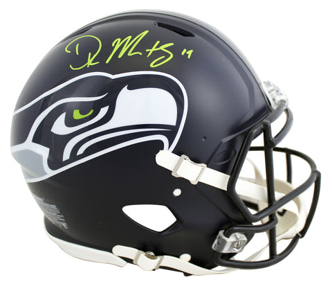 Seahawks DK Metcalf Signed Full Size Speed Proline Helmet BAS Witnessed