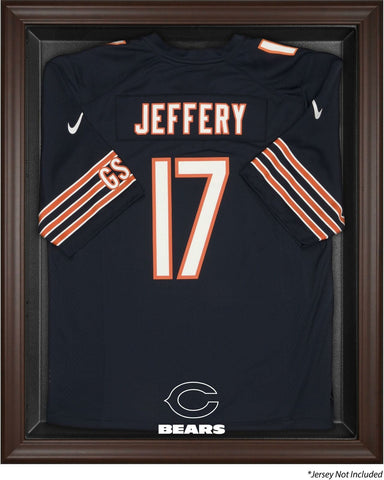 Chicago Bears Framed Logo Jersey Display Case-Brown-Fanatics Authentic