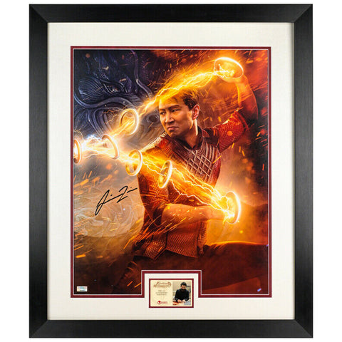 Simu Liu Autographed Shang-Chi & the Legend of the Ten Rings 16x20 Framed Photo