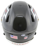 Falcons Tony Gonzalez "HOF 19" Signed Authentic Speed Flex Full Size Helmet BAS