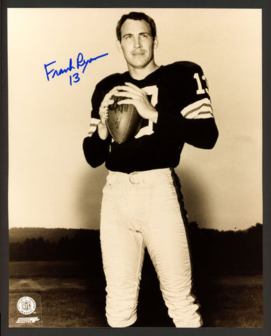 FRANK RYAN AUTHENTIC AUTOGRAPHED SIGNED 8X10 PHOTO CLEVELAND BROWNS 178860
