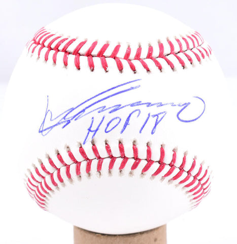 Vladimir Guerrero Sr. Autographed Rawlings OML Baseball w/ HOF 18-Beckett W Holo