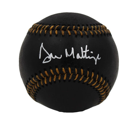 Don Mattingly Signed New York Yankees Rawlings OML Black MLB Baseball