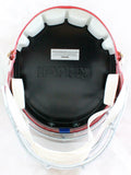 Michael Strahan Autographed NY Giants F/S Flash Speed Helmet-Beckett W Hologram