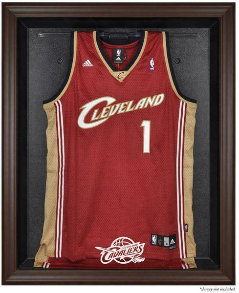 Cleveland Cavaliers (2010-2017) Brown Framed Jersey Display Case - Fanatics