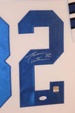 Jason Witten Signed Cowboys 35x43 Custom Framed Jersey (JSA COA & Witten Holo)
