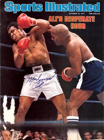 Muhammad Ali Autographed Signed Sports Illustrated Magazine Cover JSA #X79657
