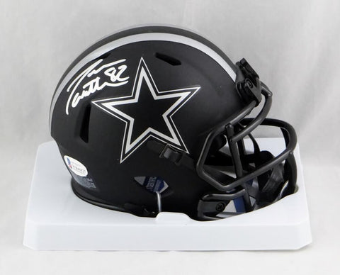 Jason Witten Autographed Dallas Cowboys Eclipse Mini Helmet- Beckett W *Silver