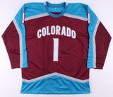 Semyon Varlamov Signed Colorado Avalanche Jersey (Beckett COA) Goaltender