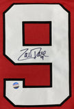 Zach Parise Signed Custom Red Pro-Style Hockey Jersey LOJO Hologram