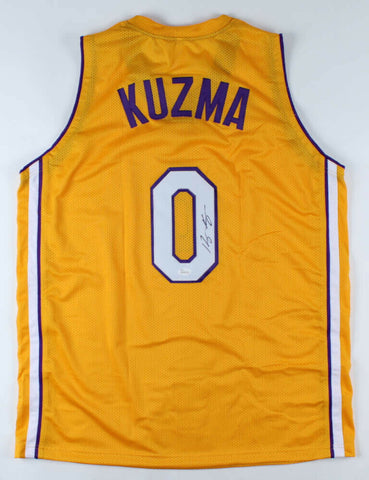 Kyle Kuzma Signed Los Angeles Lakers Jersey (JSA COA) 2020 NBA Champion Forward