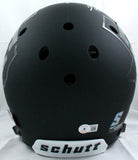 Johnny Manziel Signed Texas A&M Schutt F/S Authentic Helmet w/3Insc.-BAW Holo