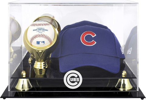 Cubs Acrylic Cap and Baseball Logo Display Case - Fanatics
