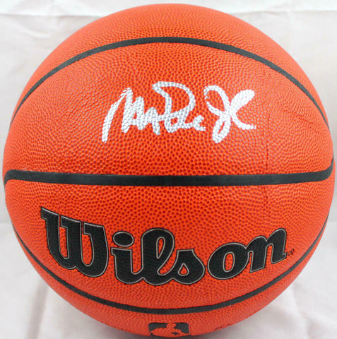 Magic Johnson Autographed Official NBA Wilson Basketball-Beckett W Hologram