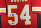 NICK BOLTON (Chiefs red TOWER) Signed Autographed Framed Jersey Beckett