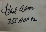 Hank Aaron Signed Framed 10x30 Atlanta Braves Photo 755 HOF 82 BAS Auto 10