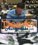 Tony Boselli Autographed/Signed Pro Style White XL Jersey BAS 33189