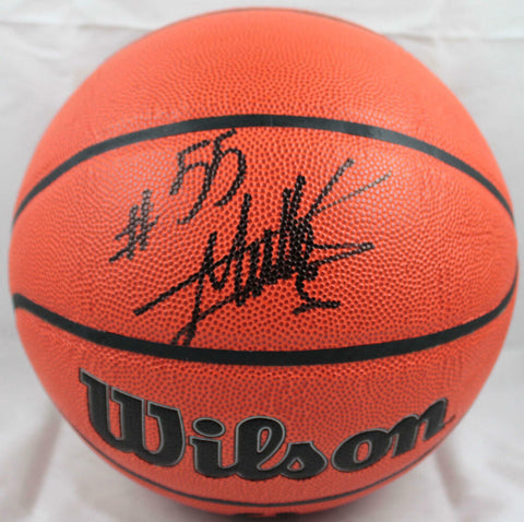 Dikembe Mutombo Autographed Official NBA Wilson Basketball-Beckett W Hologram