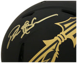 Deion Sanders Signed Florida State Seminoles Authentic Eclipse Helmet BAS 34183