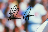 Nolan Ryan Autographed Astros 16X20 HM Pitching Horz Photo- AIV Hologram *Black