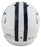 Cowboys Jason Witten Signed Flat White Full Size Speed Rep Helmet BAS Witnessed