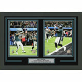 Framed PHILLY SPECIAL Nick Foles & Trey Burton Super Bowl 52 Dual 8x10 Photo