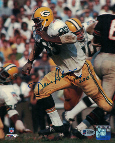 Dave Robinson Autographed/Signed Green Bay Packers 8x10 Photo BAS 23856 PF