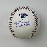 Autographed/Signed SHANE BIEBER 2019 All-Star Game Rawlings Baseball JSA COA