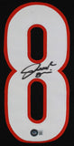 Joseph Ossai Authentic Signed Black Pro Style Jersey Autographed BAS Witnessed