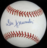 Dodgers Gene Hermanski Signed Authentic OML Baseball PSA/DNA #P72756