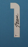 JOHN WALL (Rockets blue TOWER) Signed Autographed Framed Jersey Beckett
