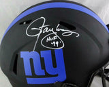 Lawrence Taylor Signed NY Giants F/S Eclipse Speed Helmet w/ HOF- Beckett W Auth