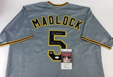 Bill Madlock "4x NL B.C." Signed Pittsburgh Pirates Jersey (JSA COA) 3xAll Star